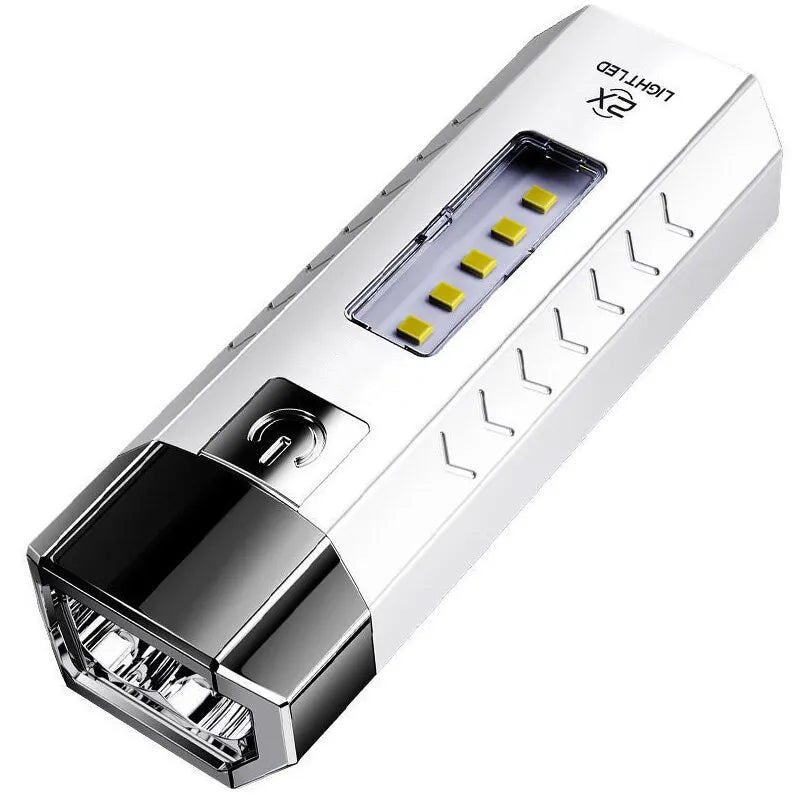 Torcia Luce LED Ricaricabile USB Portatile Ultra Luminosa Campeggio  Illuminazione