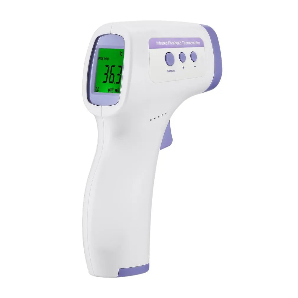 Termometro Digitale Frontale Infrarossi Medico Misurazione Febbre  Temperatura Corporea Adulti Bambini