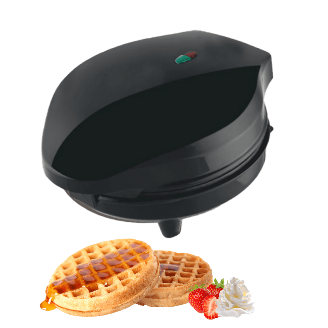 Piastra Per Waffle Elettrica Antiaderente Senza Olio 1200W Nera – LA MAISON  SMARTECH