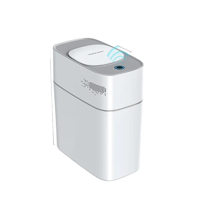 Pattumiera con sensore intelligente da bagno secchio della spazzatura di  lusso da 12 litri cestino della spazzatura automatico per la cucina cestino  della toilette Smart Home - AliExpress