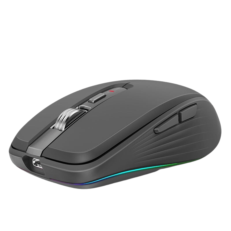 Mouse Senza Fili Bluetooth USB Computer Ergonomico Silenzioso Ottico P