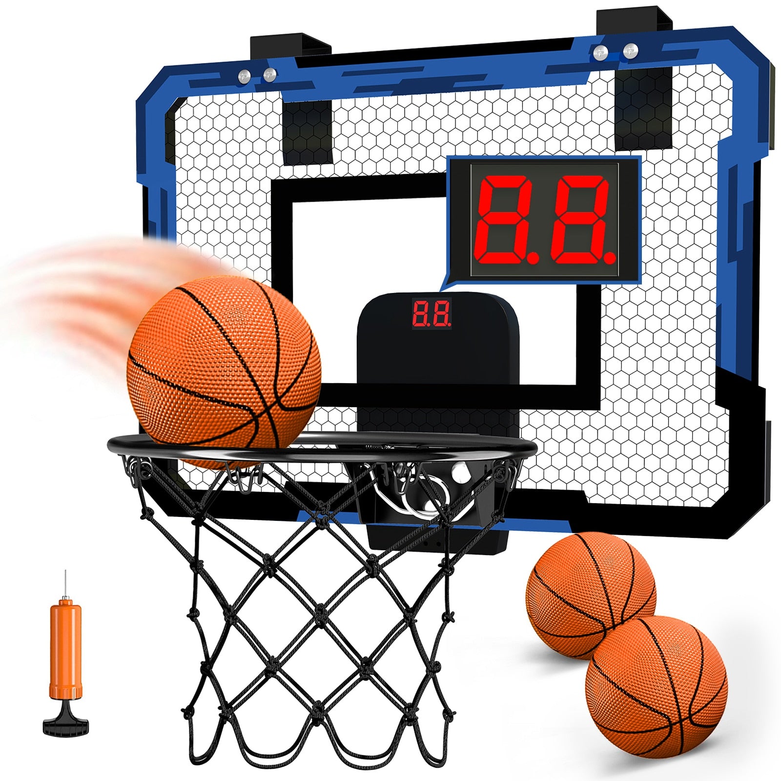 Canestro Basket Giocattoli Sportivi Bambini Pallone Basket 3+ Anni Pie
