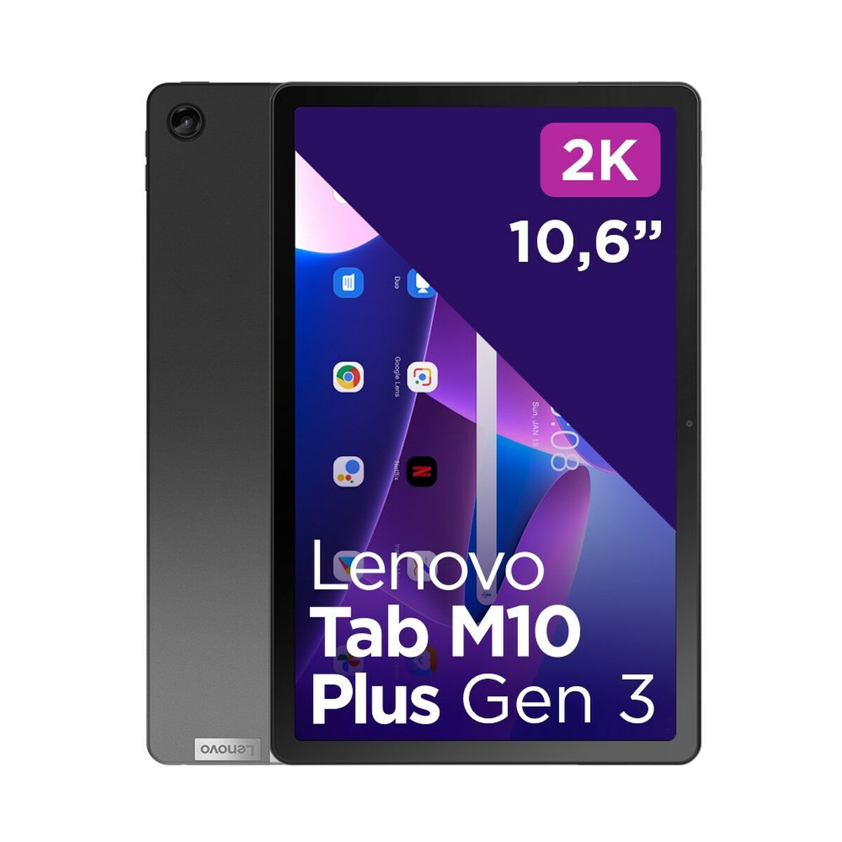 Tablet Lenovo Tab M10 Plus (3rd Gen) 4 GB RAM 10,6" Qualcomm Snapdragon 680 Grigio 64 GB