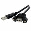Cavo USB Startech USBPNLAFAM1          USB A Nero