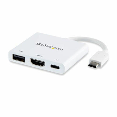 Adattatore USB-C Startech CDP2HDUACPW Bianco 4K Ultra HD