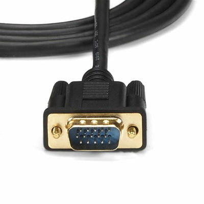 HDMI to VGA Adapter Startech HD2VGAMM6 Black
