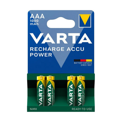 Batterie Ricaricabili Varta -5703B/4 1000 mAh 1,2 V AAA