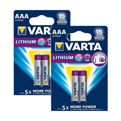 Batterie Varta Ultra Lithium (4 Pezzi)