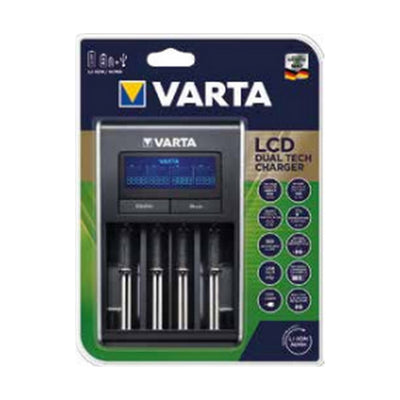 Caricabatterie Varta 57676 101 401 AA/AAA Batterie x 4