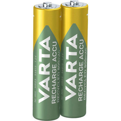 Batterie Ricaricabili Varta AAA 800MAH  2UD 1,2 V 800 mAh AAA 1,2 V AAA
