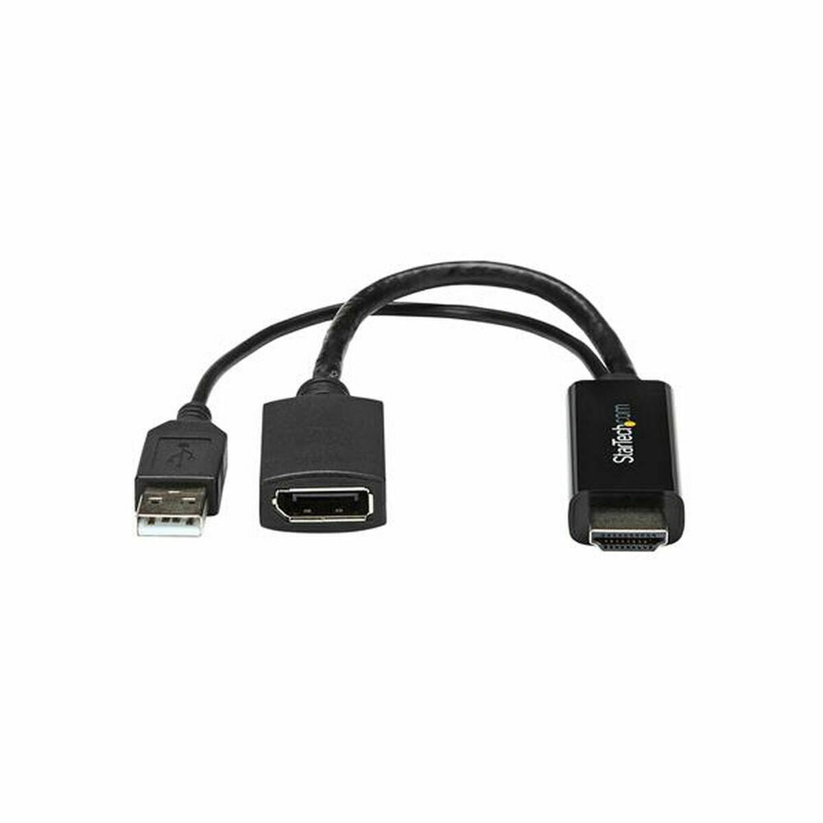 Adattatore DisplayPort con HDMI Startech HD2DP Nero