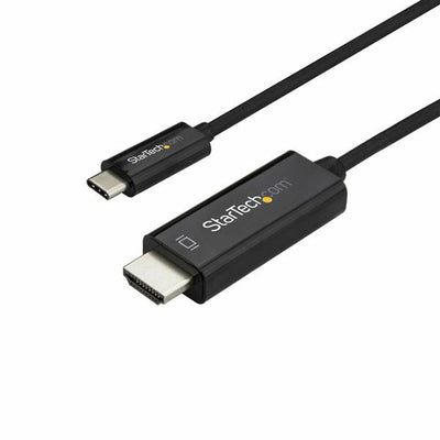 Adaptador USB C a HDMI Startech CDP2HD2MBNL          Negro (2 m)