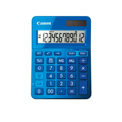 Calcolatrice Canon 9490B001 Azzurro Plastica