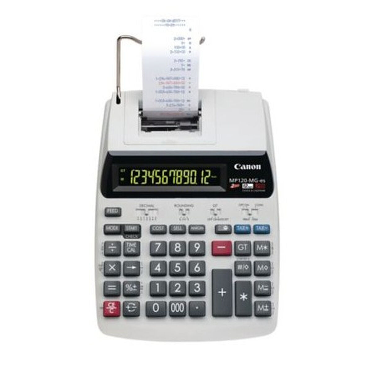 Calcolatrice stampante Canon 2289C001AA Bianco Nero Grigio
