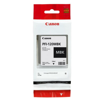 Original Ink Cartridge Canon PFI-120MBK Matte back