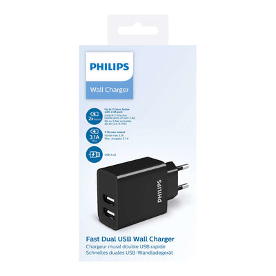 Caricabatterie da Parete Philips DLP2610/12 15 W Nero (1 Unità)