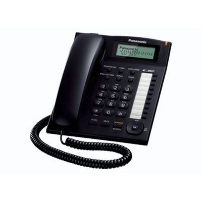 Teléfono Fijo Panasonic Corp. KX-TS880EXB LCD Negro