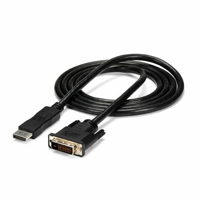 Adattatore DisplayPort a DVI Startech DP2DVIMM6            (1,8 m) Nero 1.8 m