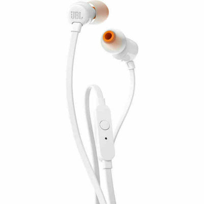 Headphones with Microphone JBL T110 White