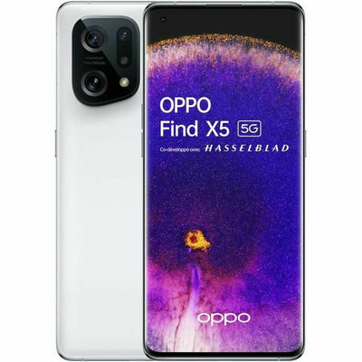 Smartphone Oppo Find X5 Bianco 6,55" Snapdragon 888 Nero 8 GB RAM Qualcomm Snapdragon 256 GB