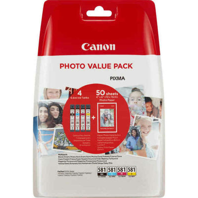 Cartuccia ad Inchiostro Originale Canon CLI-581 Multipack