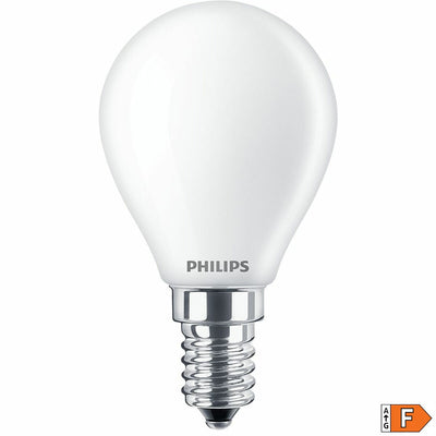 LED lamp Philips F 40 W 4,3 W E14 470 lm 4,5 x 8,2 cm (4000 K)