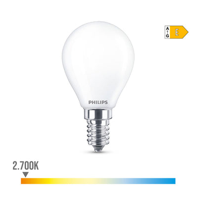 Lampadina LED Philips E 6.5 W 6,5 W 60 W E14 806 lm Ø 4,5 x 8 cm (2700 K)