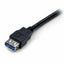 USB Cable Startech USB3SEXT2MBK         Black