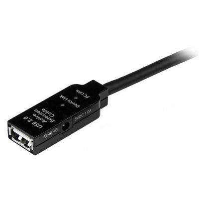 USB Cable Startech USB2AAEXT 15 m Black