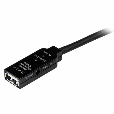 USB Cable Startech USB2AAEXT15M Black