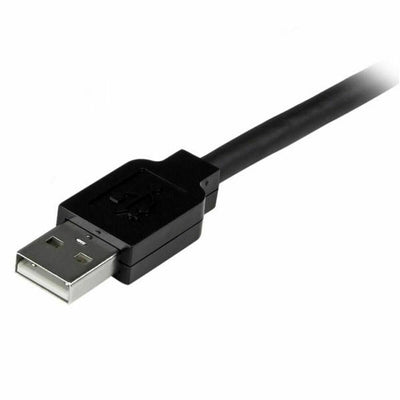 USB Cable Startech USB2AAEXT 15 m Black