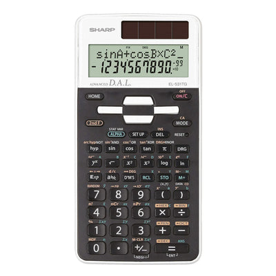 Calcolatrice scientifica Sharp EL-531TG Bianco (Ricondizionati B)