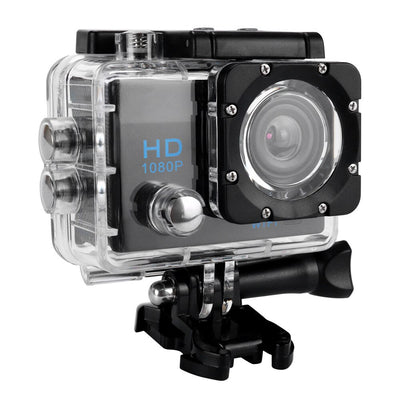 Fotocamera Sportiva Impermeabile Full HD 1080P Video Sicurezza Casa Display LCD 2 Pollici