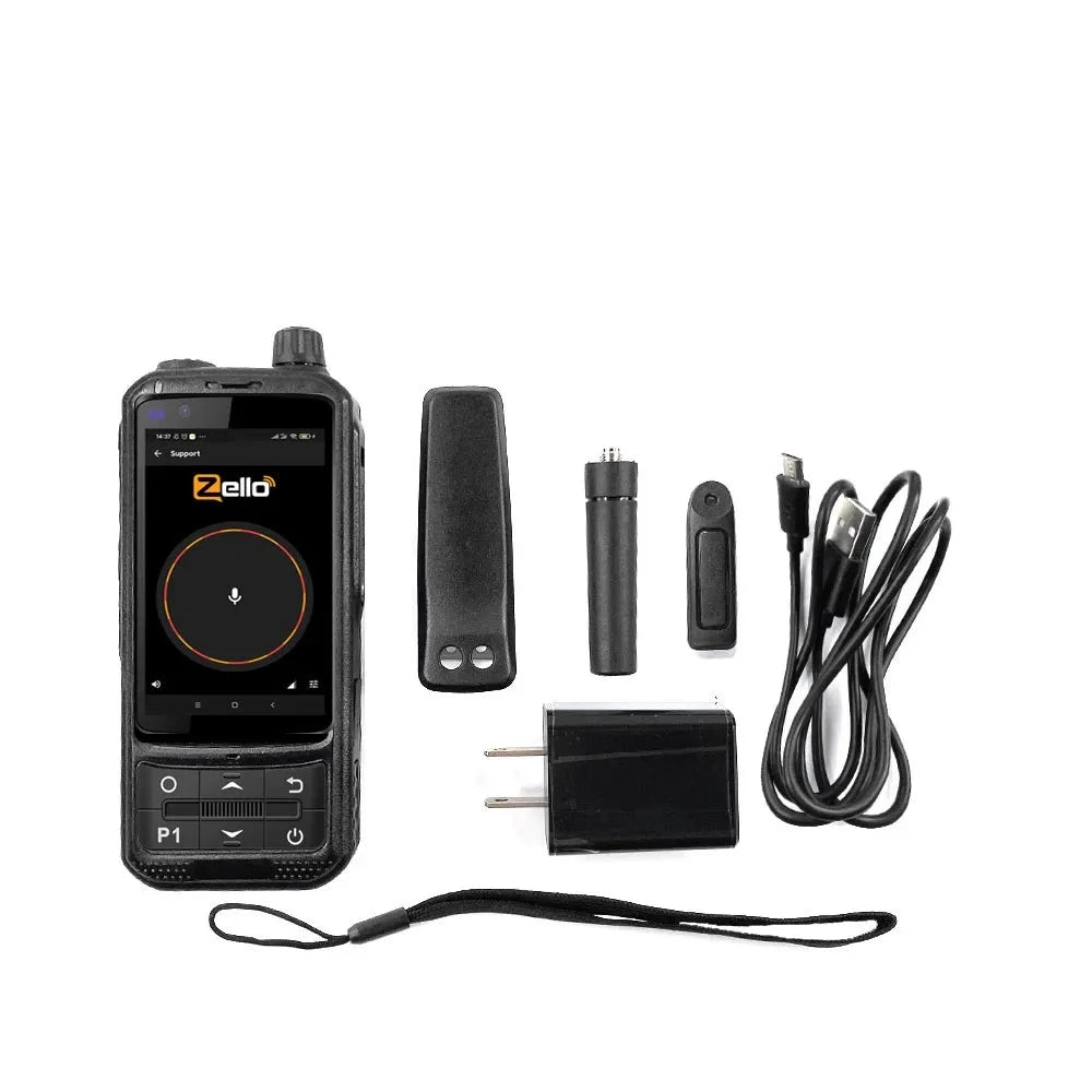 Walkie Talkie Professionale POC Radio Android 9.0 A970S 3500mAh Altoparlante Bluetooth