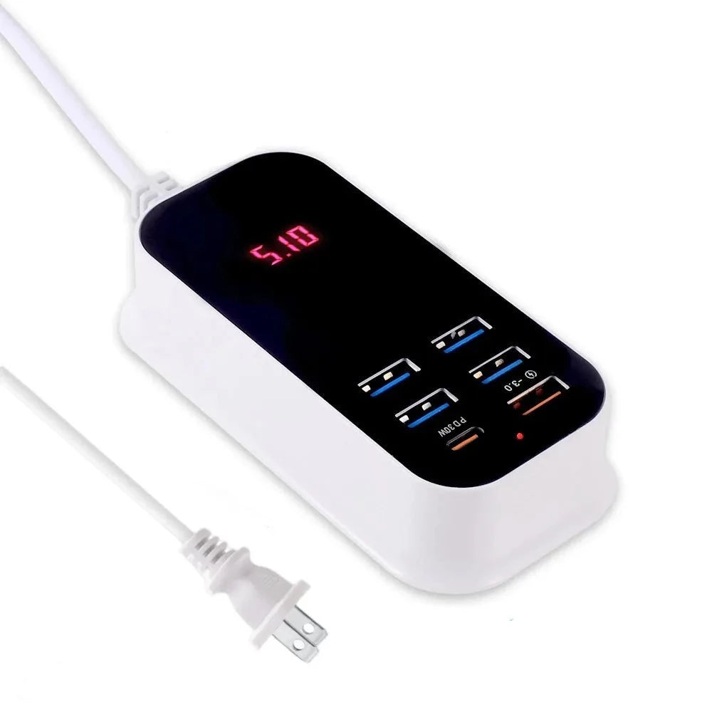 Caricabatterie Rapido Telefono Cellulare USB Multiplo PD 30W Type-C Pa – LA  MAISON SMARTECH