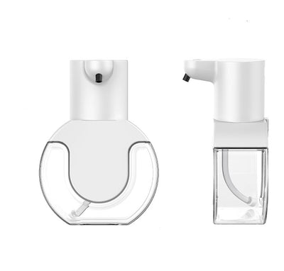 Dispenser Automatico Sapone Ricarica USB Bagno Materiale ABS Bianco Batteria Ricaricabile