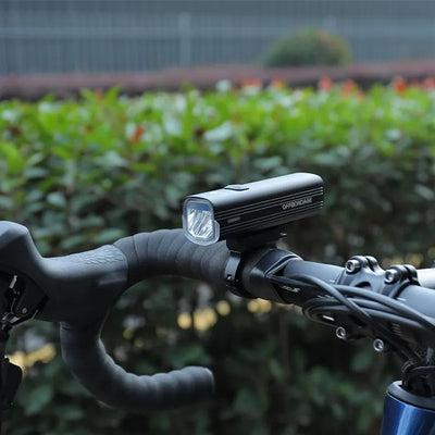 Luce Bicicletta 1000 Lumen Ricarica USB Batteria 4800MAH Manubrio Notte