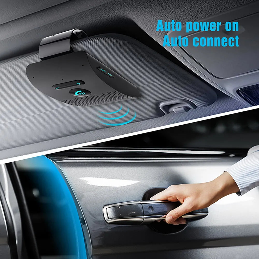 Bluetooth Car Kit per auto telefono vivavoce Bluetooth portatile