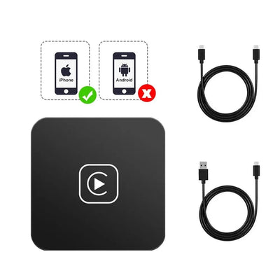 Kit vivavoce per auto compatibile con Bluetooth Wireless Bluetooth 3.5mm Aux  Music Receiver Kit con caricabatteria da auto USB per Iphone Android