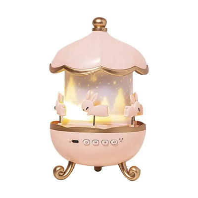Lampada Carillon Proiettore Cielo Stellato Casa Stanza Letto Lampadine LED Batteria Bluetooth Atmosfera Bambini Sonno