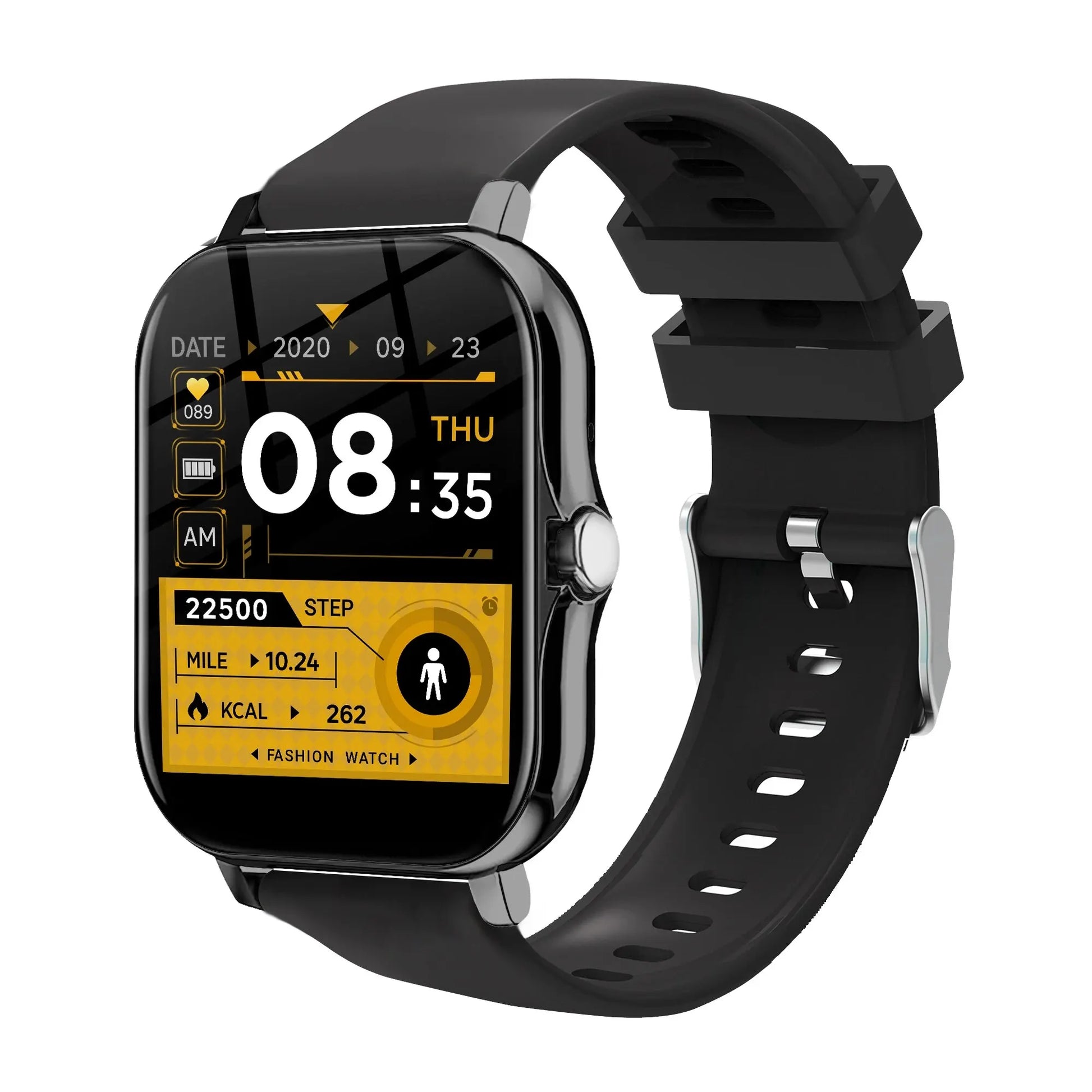 Smartwatch Orologio Polso Uomo Donna Bluetooth Sportivo Intelligente GPS  Touch Screen Monitoraggio Salute