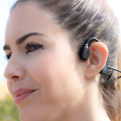 Open Ear Sports Headphones Freear InnovaGoods Black (Refurbished A)
