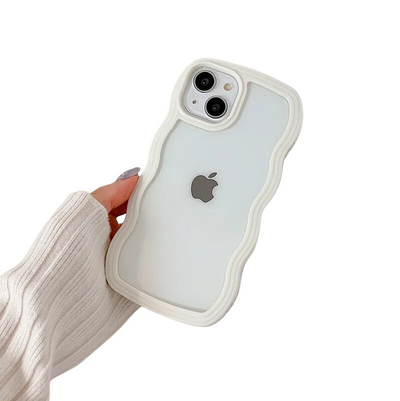 Custodia Cover Compatibile iPhone Morbida Antiurto Protettiva Colorata Trasparente
