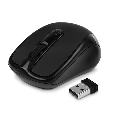 Mouse Wireless Ergonomico Computer Ufficio Lavoro Gioco Chiavetta Compatibile Comodo