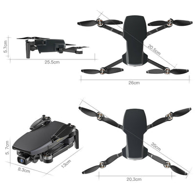 Drone Quadricottero pieghevole 4K WiFi GPS 5G FPV HD