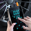 Compressore Aria Digitale Wireless Touch Pneumatici Ruote Auto Moto Pressione Gomme
