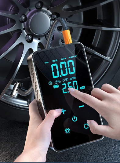 Compressore Aria Digitale Wireless Touch Pneumatici Ruote Auto Moto Pr – LA  MAISON SMARTECH
