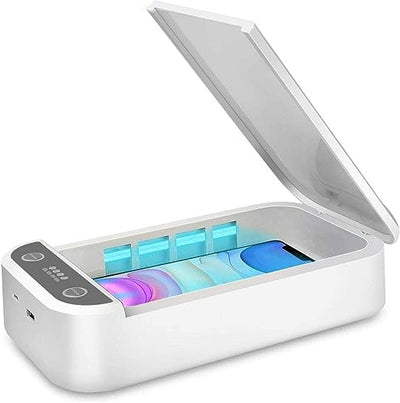 Sterilizzatore Luce UV Telefoni Ricarica Batteri Germi Cellulare USB Smartphone Portatile