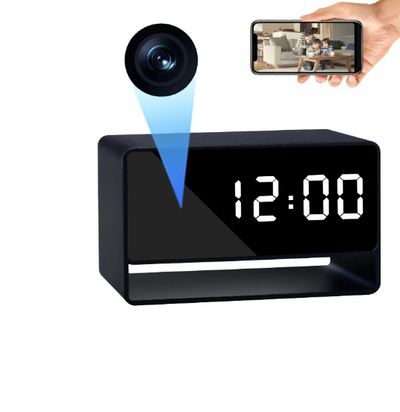 Microcamera Orologio WIFI 4K Piccola Visione Notturna Risoluzione Sicurezza Video USB