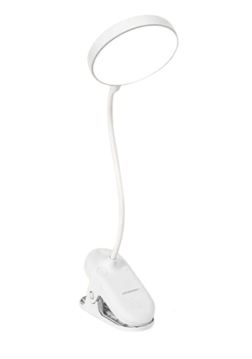 NT-L05 Lampada LED ricaricabile portatile per la lettura con termometro e  comandi touch, regolazione della luminosità - Finitura alluminio